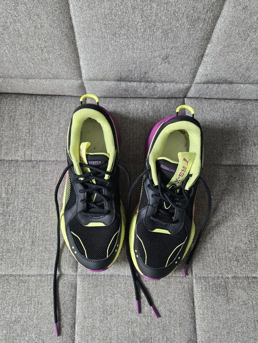 Puma | Wmns RS-X 'Neo Pop - Black' Sneakers Size 8.5